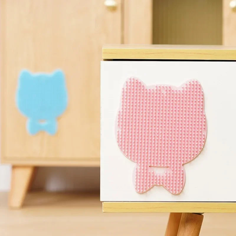 Cat Scratching Board with Self-Grooming Brush & Massage Comb