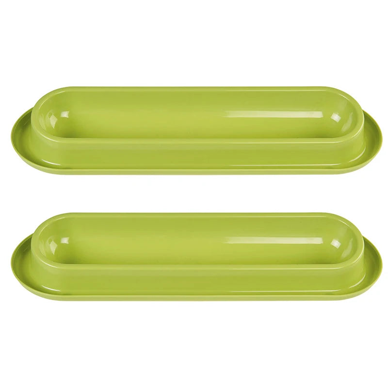 15-Degree Slanted Anti-Ant Non-Slip Pet Feeder Bowl Cats Dogs
