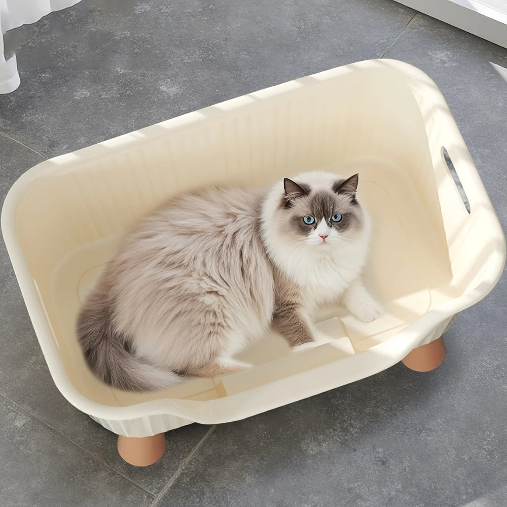 1 Piece of Luxurious Household Cat Bed Suitable for All Seasons, Small-Sized, Bite-Resistant, Windproof, Ice-Proof, Cat Toy and Bed Combo for Spring and Summer