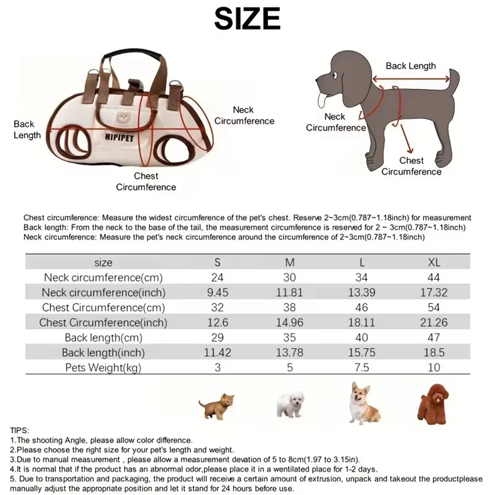 Cute Dog Backpack Carrier for Small Medium Pets