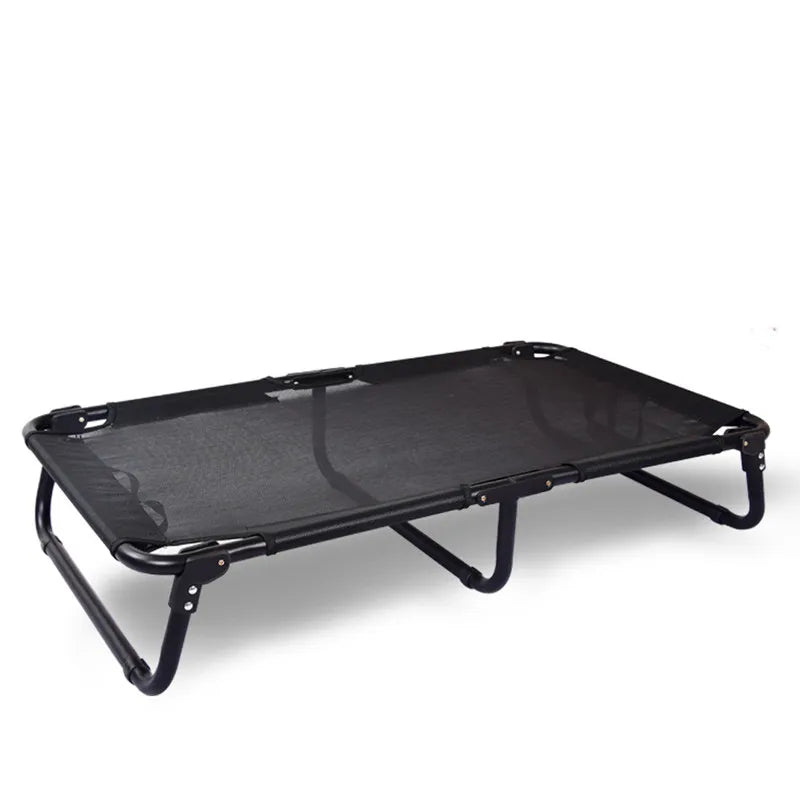 Foldable Chew-Proof Dog Bed for Large Dogs Camping