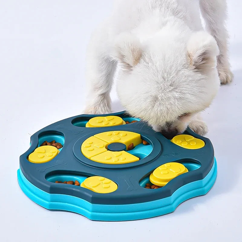Dog Puzzle IQ Slow Feeder Interactive Toy