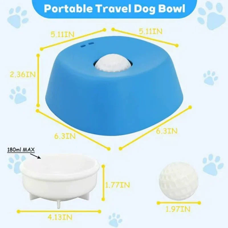 Detachable Washable Non-Slip Silicone Lick Bowl Slow Feeder Pets