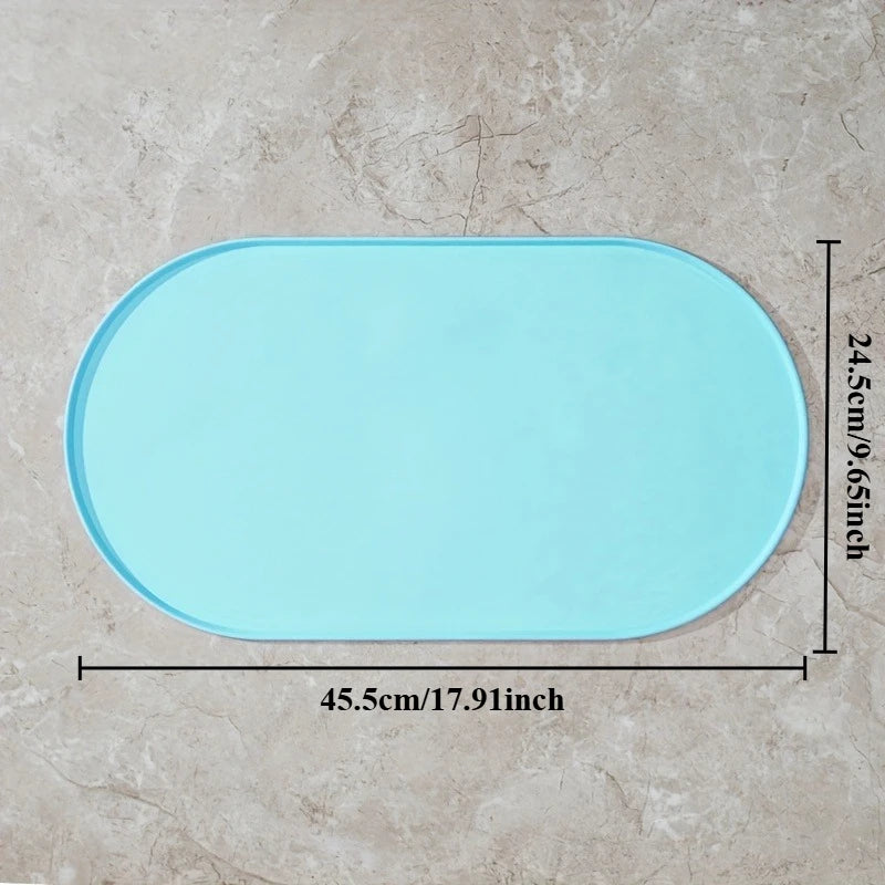 Non-Slip Waterproof Dog Feeding Mat for Cat and Dog Bowls