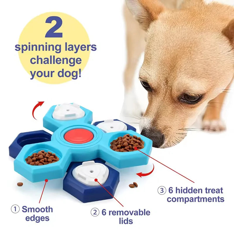 Non-Slip Slow Feeder Bowl Cats Dogs