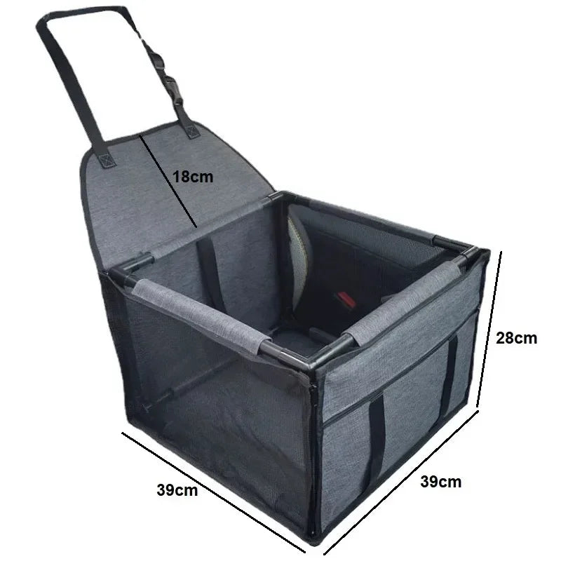 Travel Dog Car Seat Cover Waterproof Carriers Hammock Small Medium Dogs
