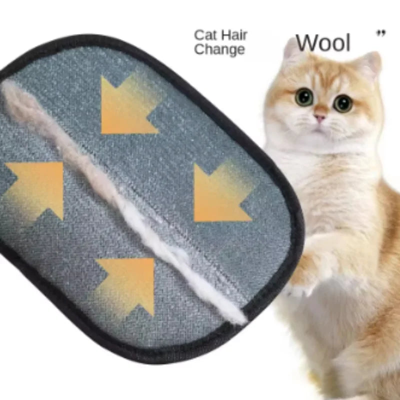 Pet Grooming Glove Hair Remover for Sofa Carpet Clothes