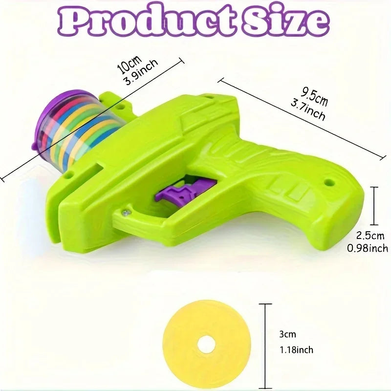 Colorful Flying Disc Launcher Set for Pets | PawJoyKwT