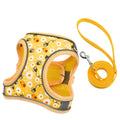 Honeycomb Mesh Dog Harness Leash Set Breathable | PawJoyKwT