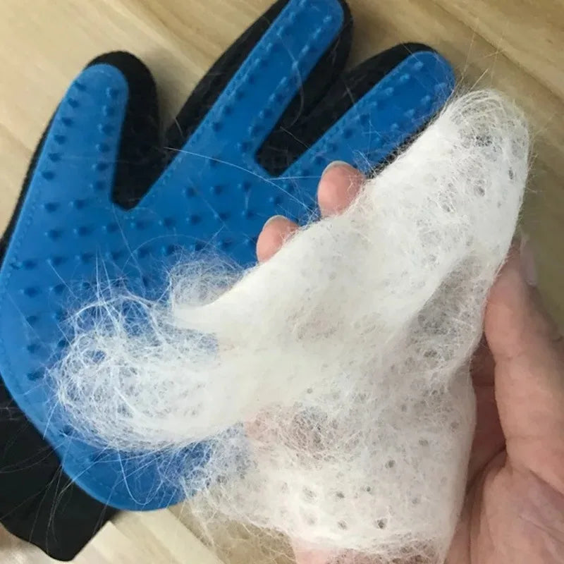 Pet Glove Cat Grooming Deshedding Brush Comb Dogs Bath Hair Remover Massage