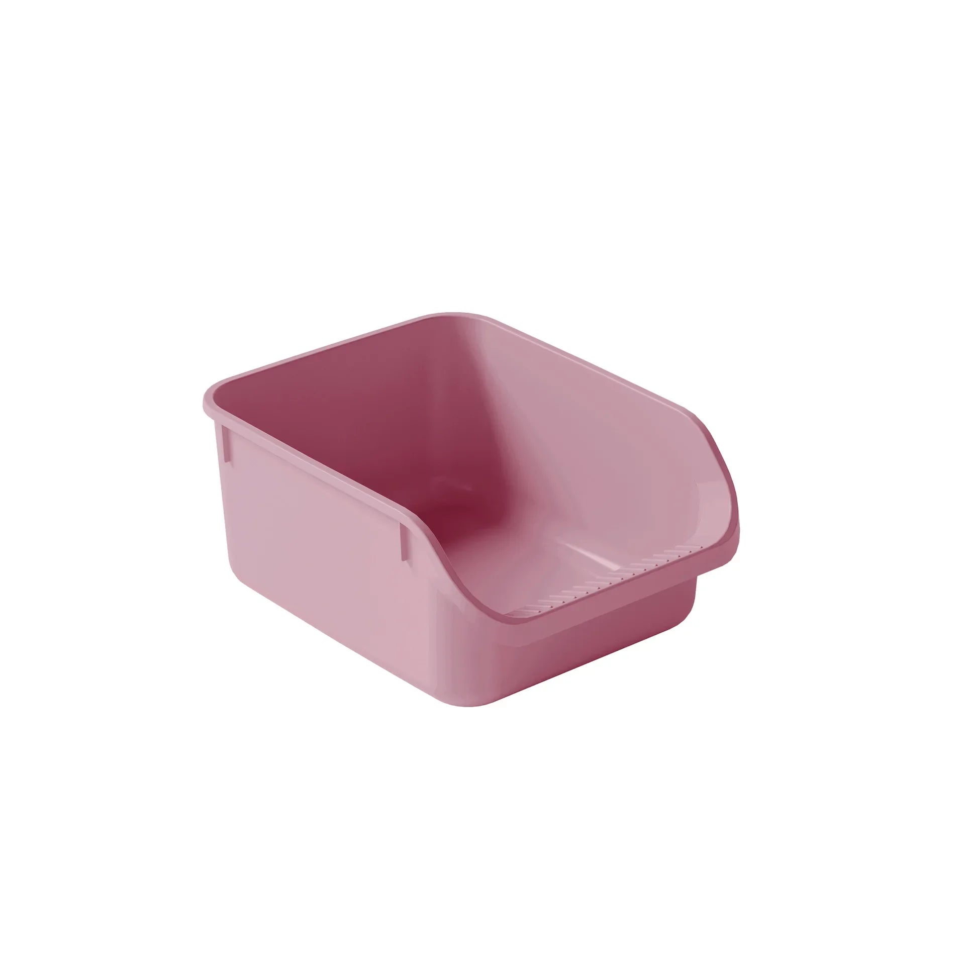Oversized Semi-Enclosed Cat Litter Box Anti-Splash Kitten Toilet