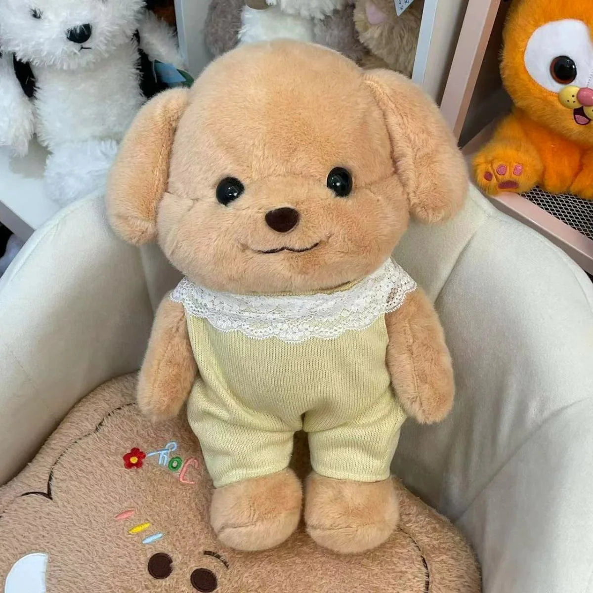 Cute Poodle Plush Toy Soft Stuffed Dog Kawaii Kids Gift