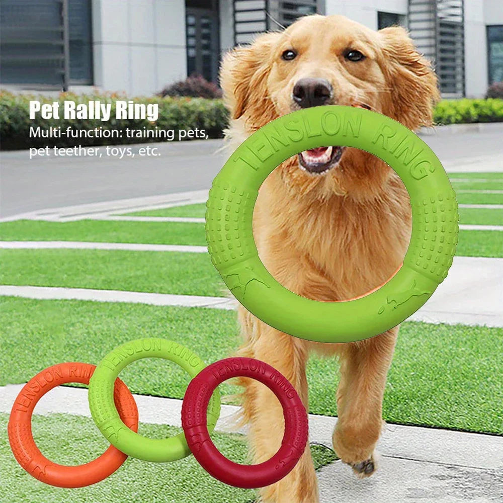 Outdoor Sport Flying Disc Interactive Training Toy for Dogs