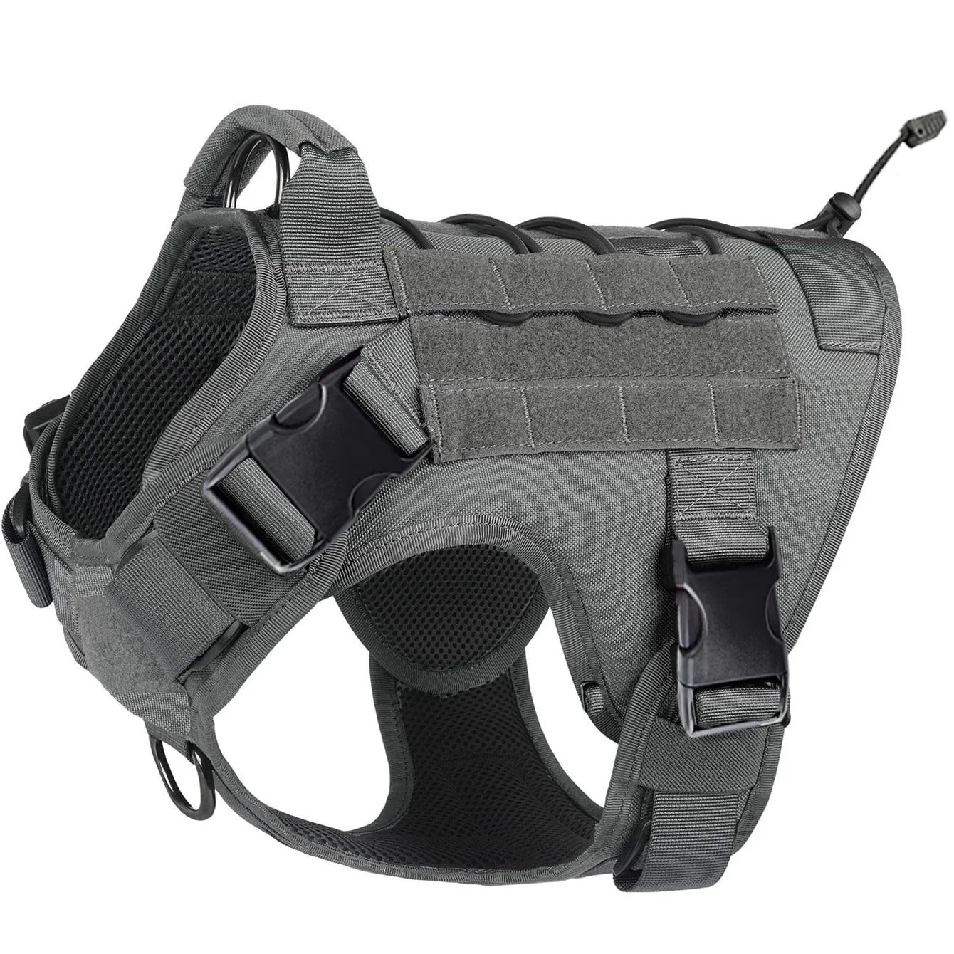 Tactical No-Pull Service Dog Harness Handle Vest | PawJoyKwT