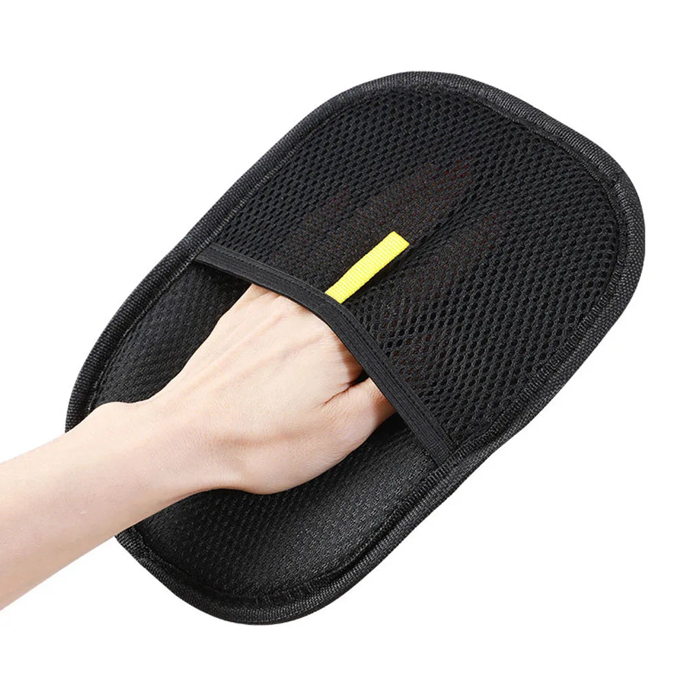 Static Dedusting Pet Hair Remover Grooming Glove Brush