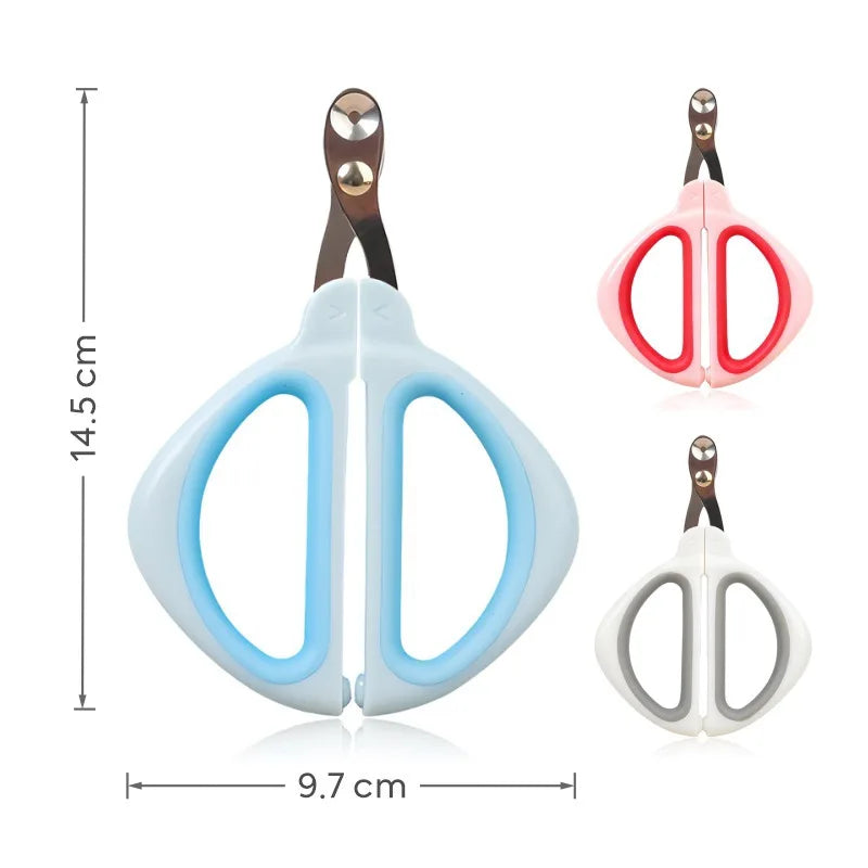 Round Hole Cat Nail Clippers Pet Kitten Beginner Dog Claw Trimmer