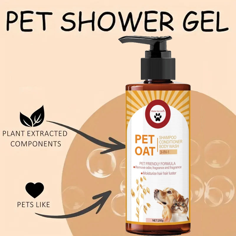 Premium Pet Shampoo for Soft, Odor-Free & Shiny Coat