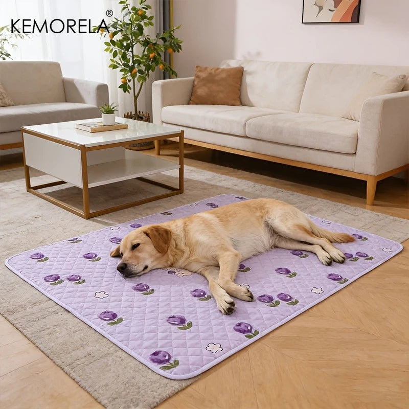 Washable Reusable Dog Training Mat for Cars Homes