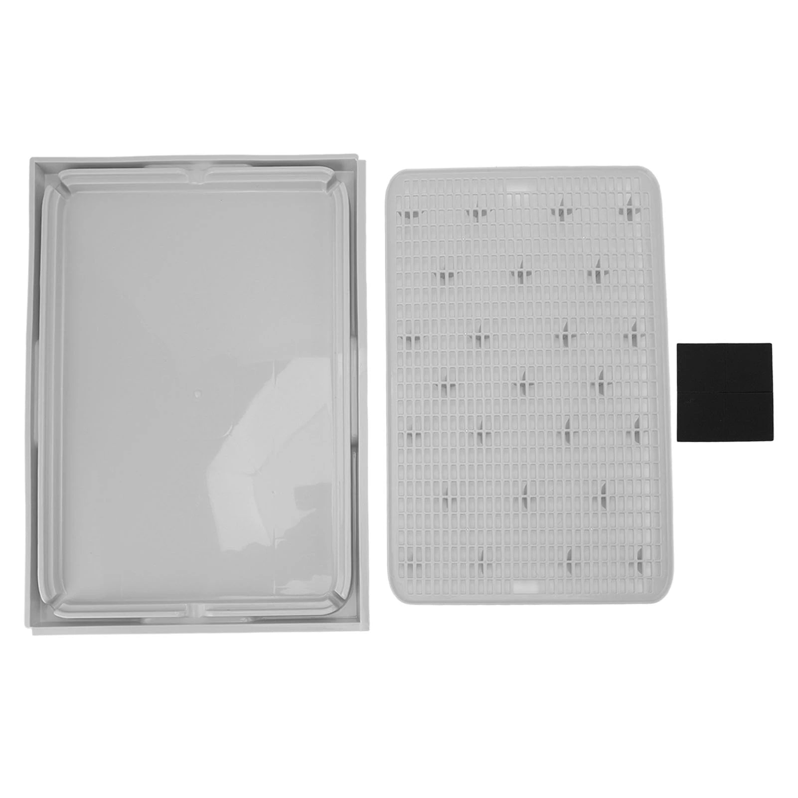 Kitty Litter Mat Spacious Double Layer Washable Anti-Slip