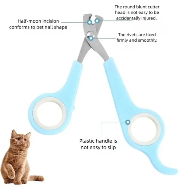 Professional Cat Dog Nail Scissors Toe Claw Trimmer