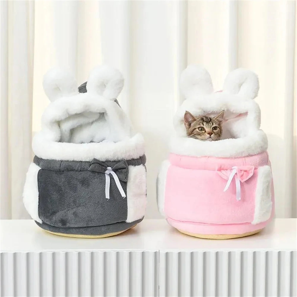 Winter Warm Small Dog Carrier Backpack for Travel