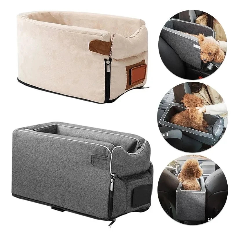 Portable Soft Dog Car Seat Travel Carrier Bag