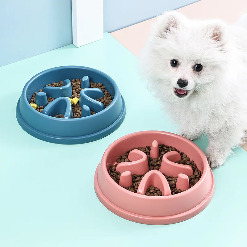 Anti-Choking Slow Feeder Bowl Small Medium Dogs