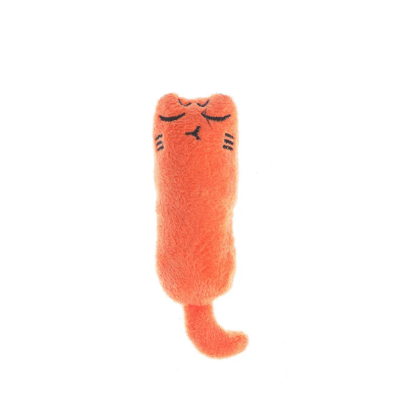 Plush Catnip Grinding Chew Toy for Cats | PawJoyKwT