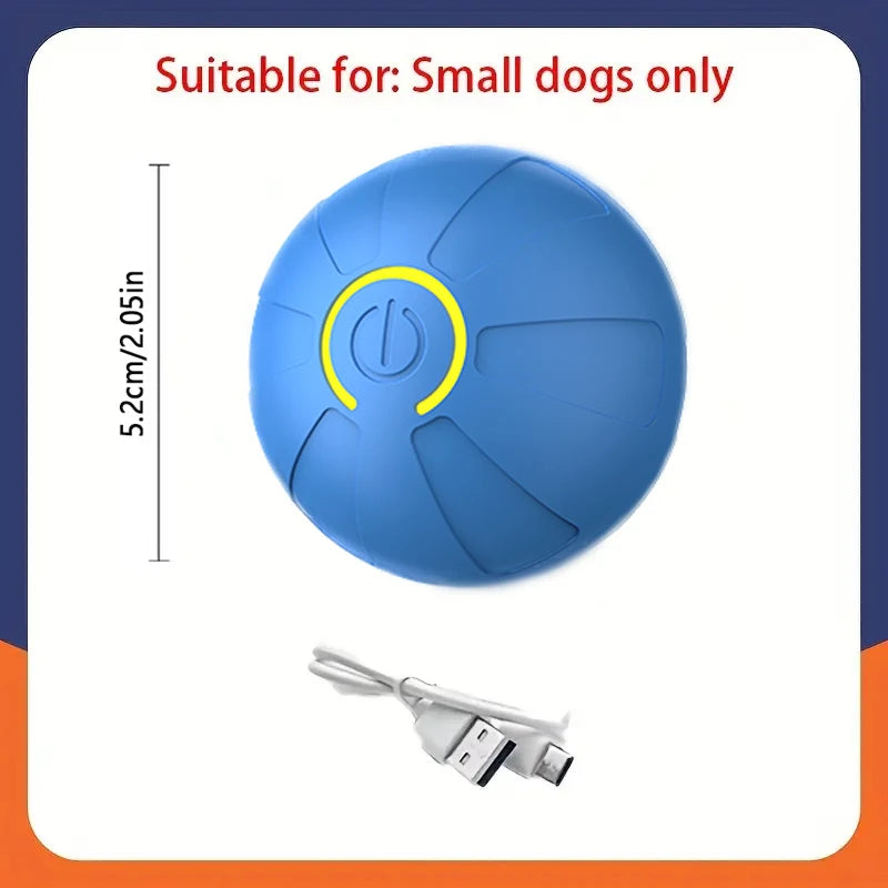 Smart USB Rechargeable Moving Ball Toy for Dogs & Cats