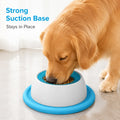 Cat Slow Feeder Bowl with Suction Base Interactive Pet Lick Bowl for Wet Dry Food Treats Anti-Slip Cat Feeding Dish for Healthy