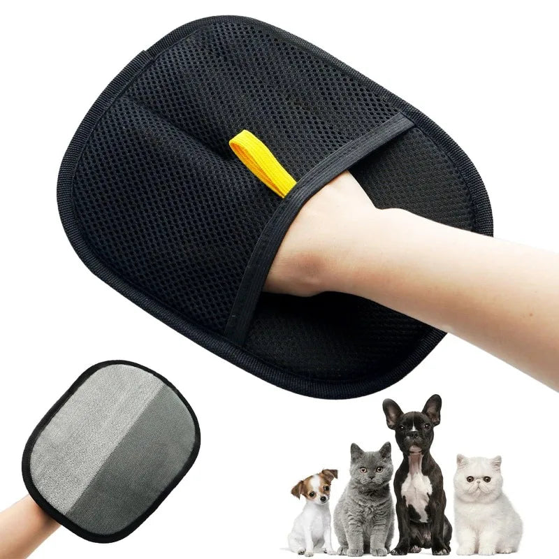 Pet Grooming Glove Hair Remover Brush for Dogs Cats