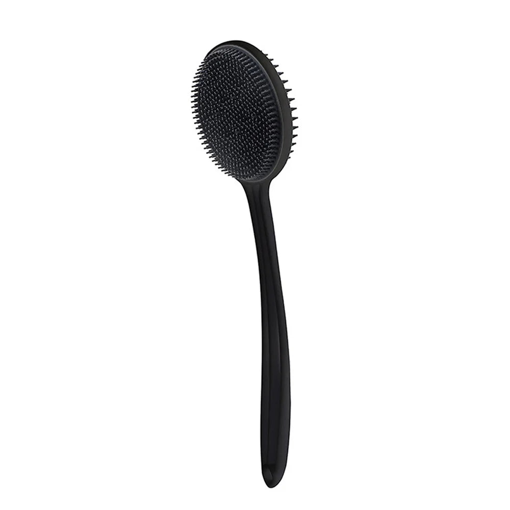 Soft Bath Sponge Scrubbing Brush with Handle Exfoliating