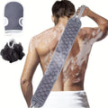 Exfoliating Body Scrubber Set Back Scrubber Bath Glove Loofah