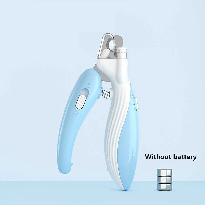 Professional Pet Nail Clippers with LED Light
