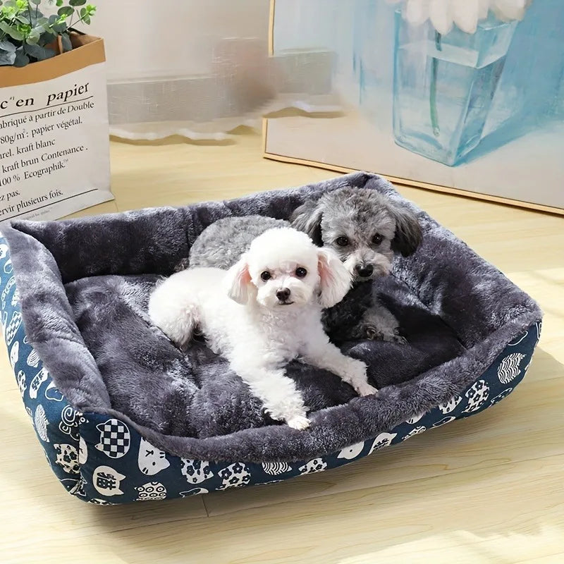 Convertible Dog Sofa Bed Indoor Large Pet House Puppy Mat