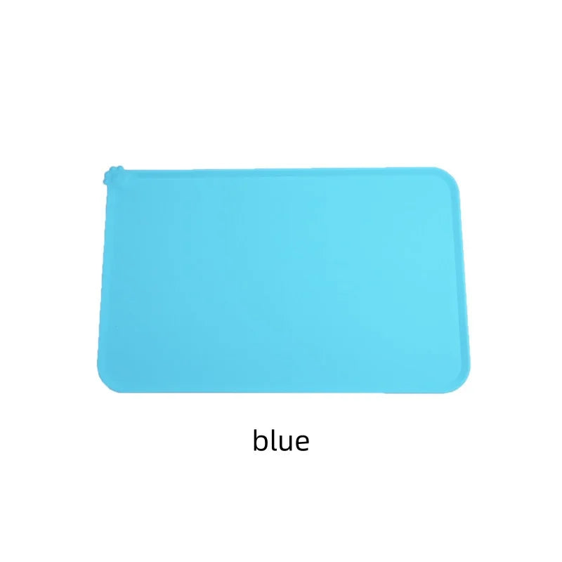 Non-Stick Waterproof Silicone Pet Bowl Feeding Pad Mat