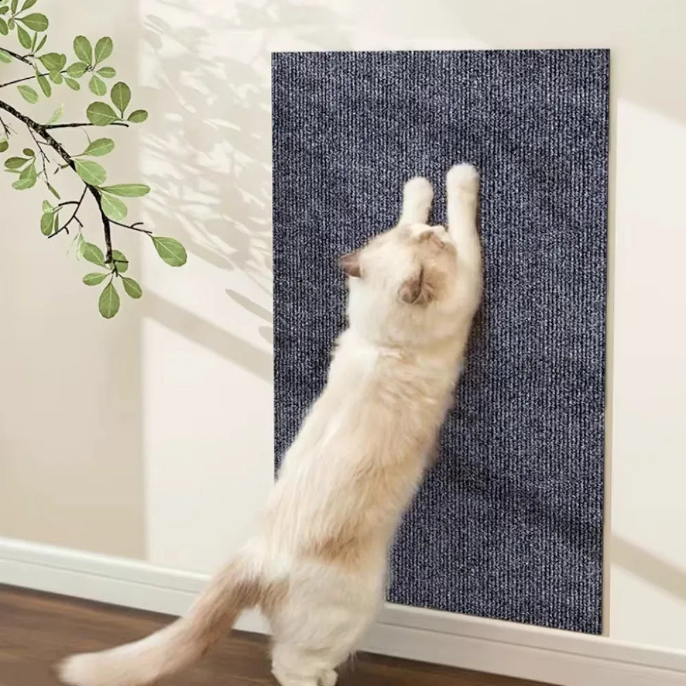 Large Self-Adhesive Cat Scratch Mat Sofa Protector - Trimmable 40x300cm