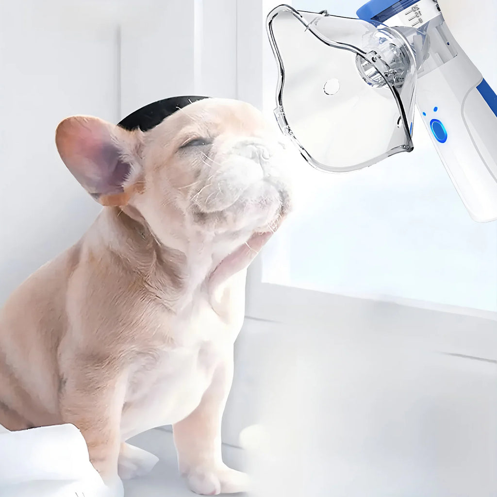 Portable Electronic Pet Nebulizer for Cats & Dogs Respiratory Care