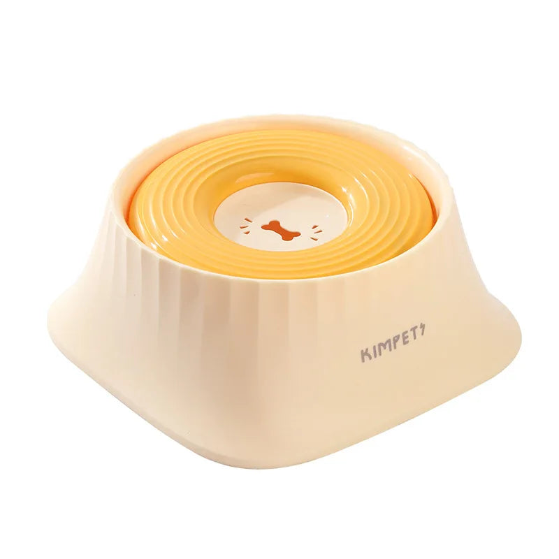 Floating Non-Spill Slow Feeder Dog Bowl
