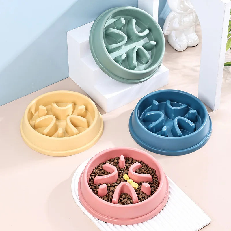 Anti-Choking Slow Feeder Bowl Small Medium Dogs