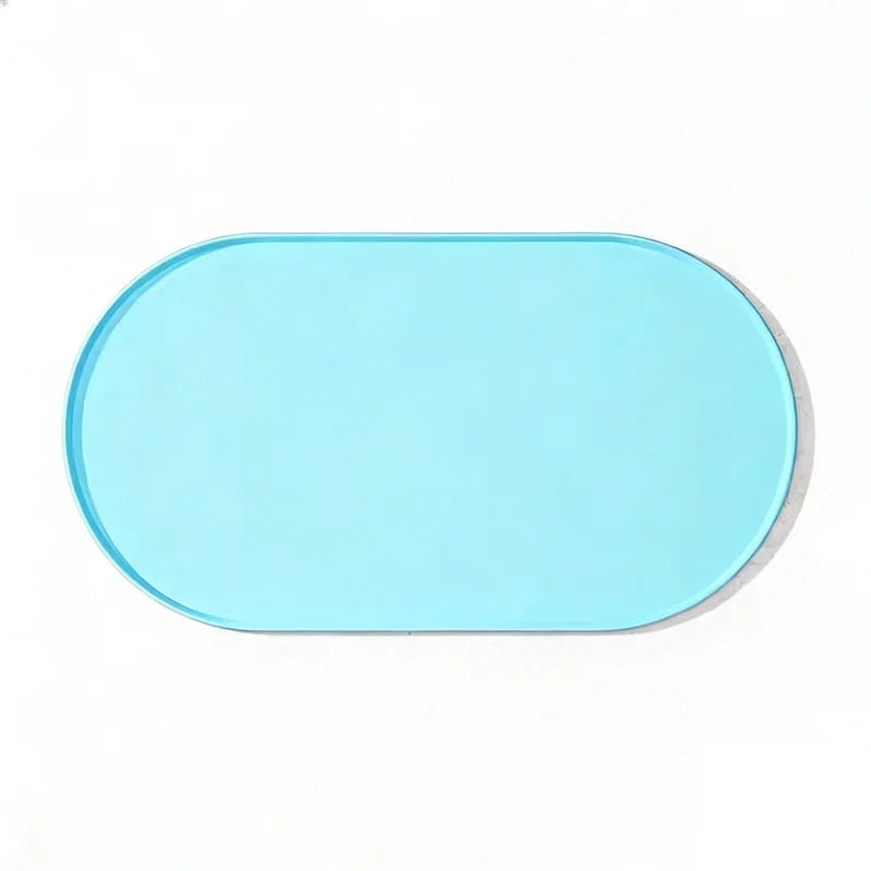 1PCS Dog Feeding Mat Non Slip Waterproof Easy Clean Durable Pet Food Mat Suitable for Dog and Cat Bowls Perfect for Multi Pet