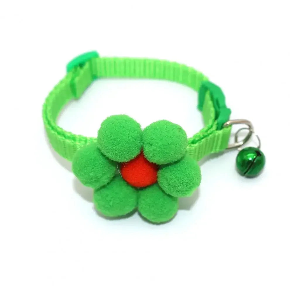 Cute Bow Cat Collar Kitten Necklace Bell Chihuahua Puppy