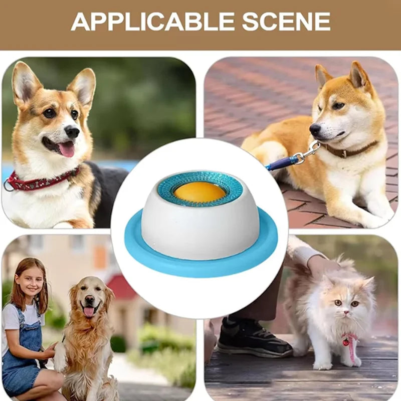Anti-Overturning Pet Licking & Puzzle Toy for Cats & Dogs