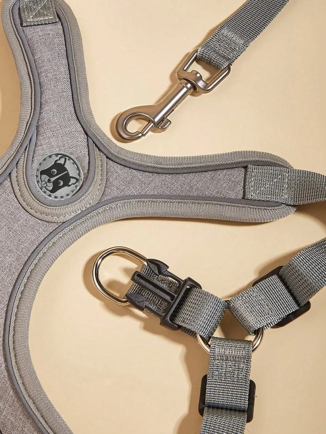 No-Pull Step-In Dog Harness Leash Set Walking | PawJoyKwT