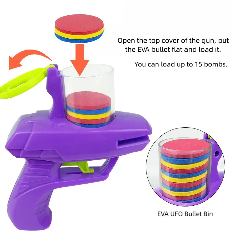 Flying Disc Launcher Toy for Cats & Dogs | PawJoyKwT