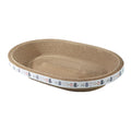 Corrugated Cardboard Cat Scratcher Round Oval Shape - Claw Grinding Toy