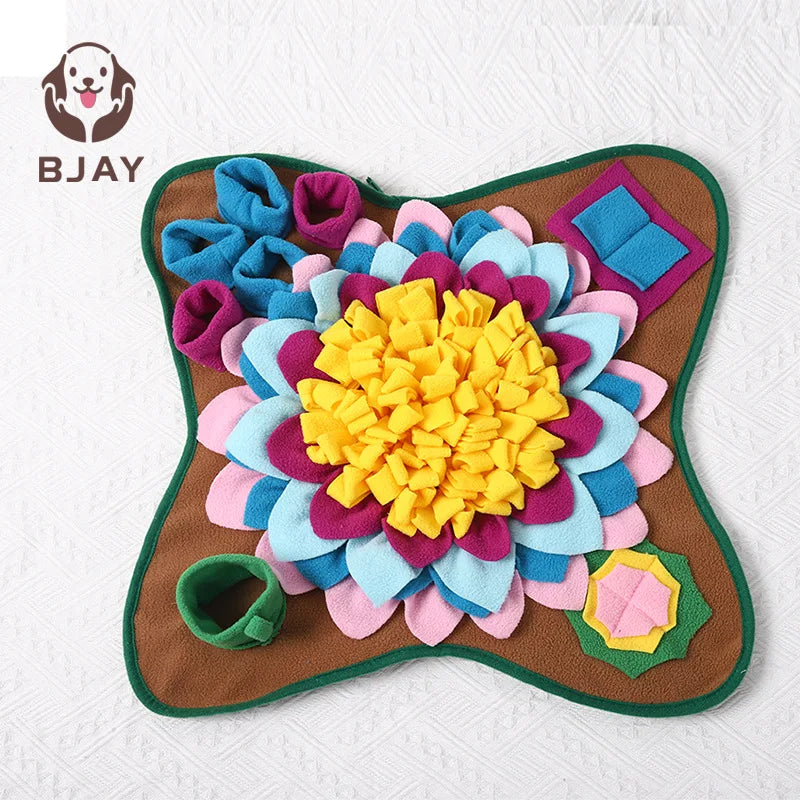 Interactive Snuffle Mat Foraging Puzzle Feeder for Dogs