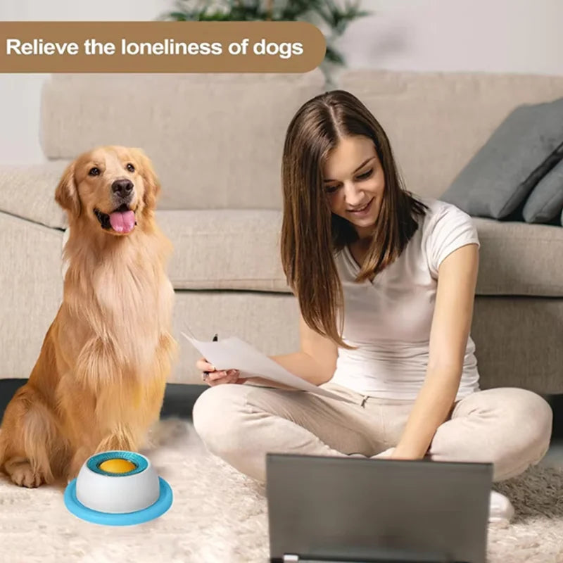 Anti-Overturning Pet Licking & Puzzle Toy for Cats & Dogs