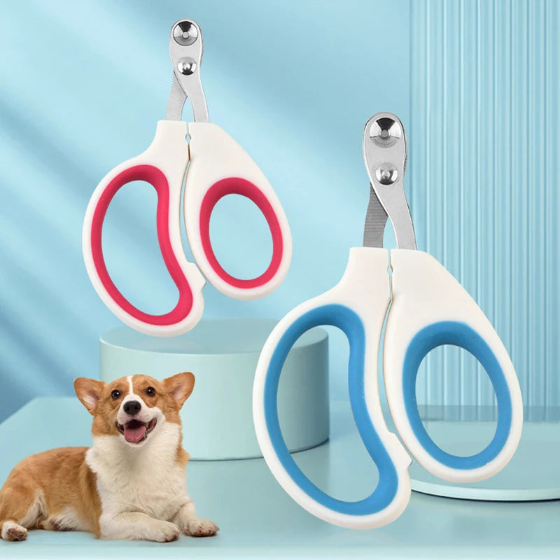 Circular Hole Cat Nail Scissors Professional Pet Dog Claw Trimmer