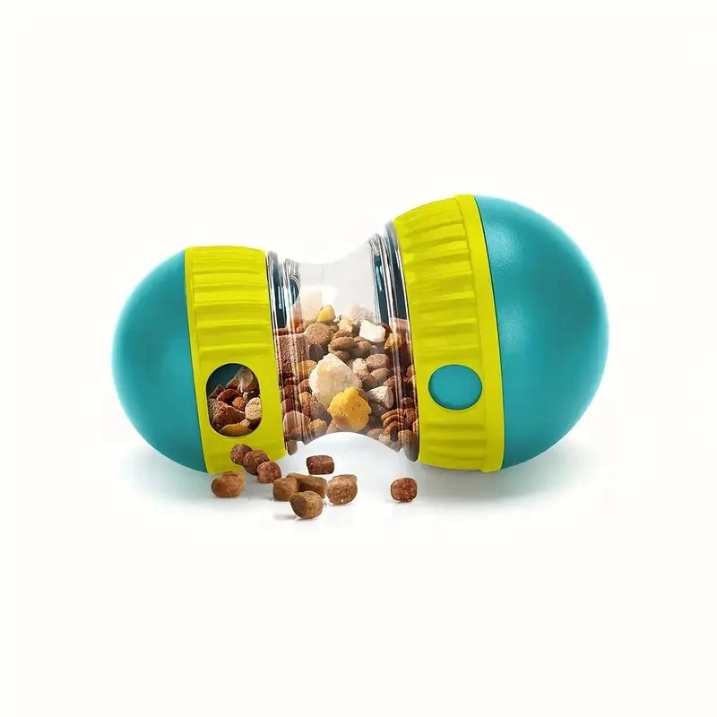 Interactive Dog Snack Dispenser Toy Slow Feeder Plastic Pet Toy
